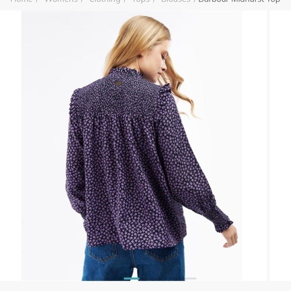 BARBOUR Midhurst Top Size 12 NWT - Picture 14 of 14